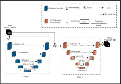 Brain tumor segmentation using neuro-technology enabled intelligence-cascaded U-Net model